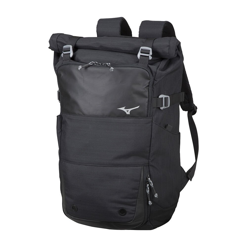 Bolsa Mizuno Style (28L) Mujer Negras Outlet MVNF-98403